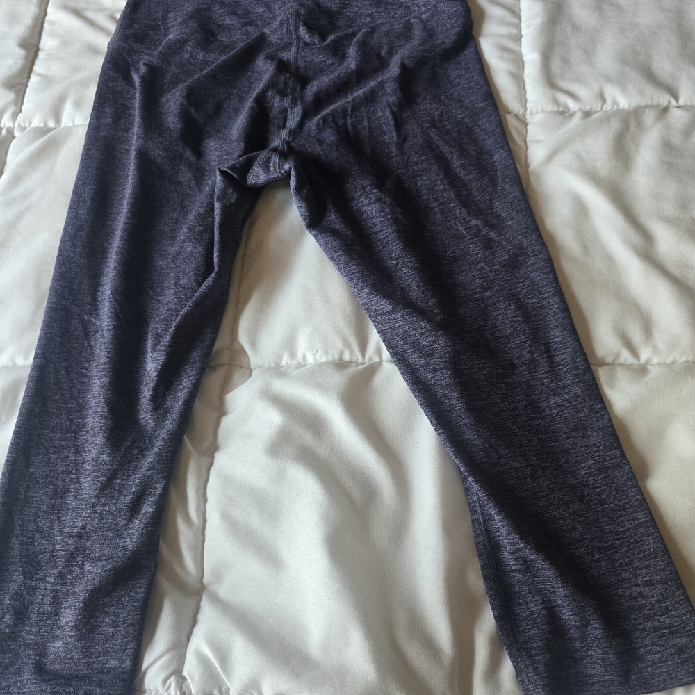 NOBULL Women's Heather Dark Purple Leggings